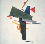 Gemälde Reproduktion von Kasimar Malevich Ohne Titel