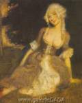 Gemälde Reproduktion von Norman Lindsay Die Hirtin