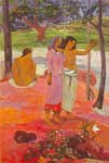 Gemaelde Reproduktion von Paul Gauguin Der Aufruf