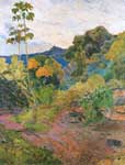 Gemälde Reproduktion von Paul Gauguin Die Landschaft der Antike