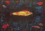 Gemaelde Reproduktion von Paul Klee Der Goldfisch