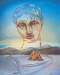 Gemaelde Reproduktion von Salvador Dali Die Geburt der Diaspora