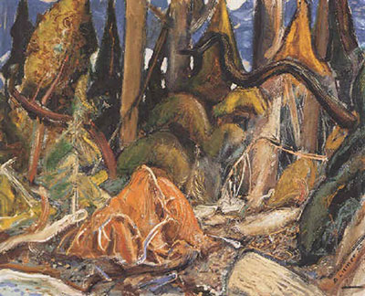 Arthur Lismer Edge of the Forest, B.C. reproduccione de cuadro