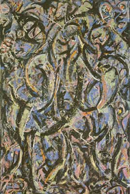 Jackson Pollock  reproduccione de cuadro
