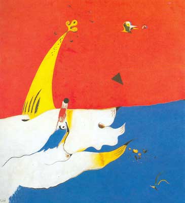 Joan Miro Paisaje reproduccione de cuadro