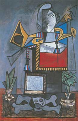 Pablo Picasso Homenaje a los españoles reproduccione de cuadro