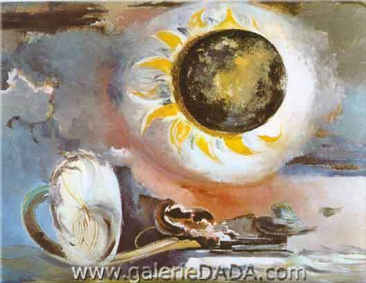 Paul Nash Eclipse del girasol reproduccione de cuadro