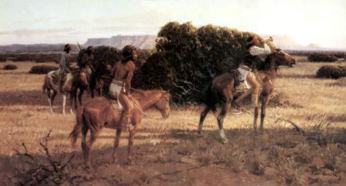 Tom Lovell El Deciever reproduccione de cuadro