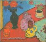 Alexei von Jawlensky Todavía vive con Vase y Jug reproduccione de cuadro