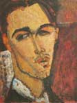 Amedeo Modigliani Celso Lagar. reproduccione de cuadro