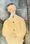 Amedeo Modigliani Monsieur Lepoutre. reproduccione de cuadro