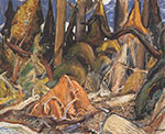 Arthur Lismer Edge of the Forest, B.C. reproduccione de cuadro