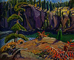 Arthur Lismer French River, Ontario reproduccione de cuadro