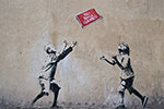 Banksy No hay juegos de baile reproduccione de cuadro