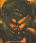 David Alfaro Siqueiros Cara de Nino reproduccione de cuadro