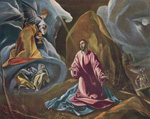 Domenico El Greco Cristo en el Monte de los Olivos reproduccione de cuadro