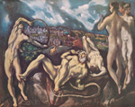 Domenico El Greco Laocoon@item: inlistbox reproduccione de cuadro