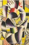 Fernand Leger Los dos acróbatas reproduccione de cuadro