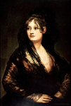 Francisco de Goya Doña Isabel de Porcel reproduccione de cuadro
