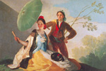 Francisco de Goya El Parasol reproduccione de cuadro