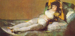Francisco de Goya La Maja vestida reproduccione de cuadro