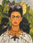 Frida Kahlo Auto-Retrato reproduccione de cuadro
