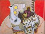 Georges Braque El mantel rosado reproduccione de cuadro