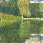 Gustave Klimt Parque Schonbrunn reproduccione de cuadro