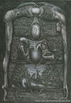 HR Giger Jeroglíficos reproduccione de cuadro