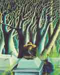 Jacques Enguerrand Gourgue Cemetry reproduccione de cuadro