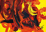 Kazuo Shiraga Reproducciones de cuadros