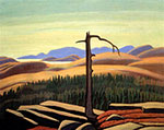 Lawren Harris Coldwell Hills, North Shore, Lago Superior XIV reproduccione de cuadro