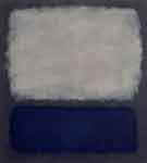 Mark Rothko Azul y gris reproduccione de cuadro