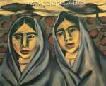 Rufino Tamayo Mujeres reproduccione de cuadro