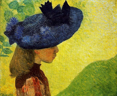 Aristride Maillol Mademoiselle Faraill avec un chapeau reproduction-de-tableau