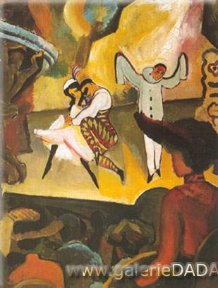 August Macke  reproduction-de-tableau