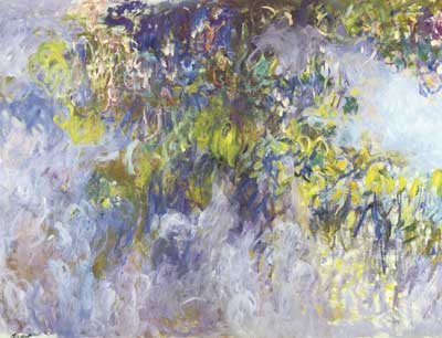Claude Monet Wisteria reproduction-de-tableau