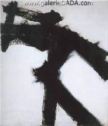 Franz Kline Hampton reproduction-de-tableau