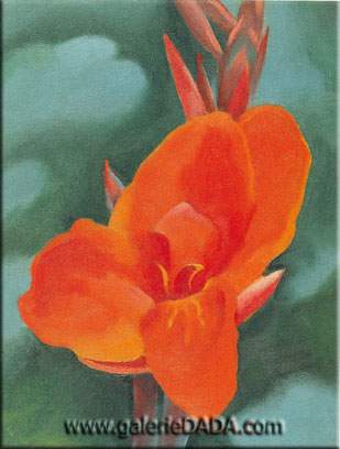 Georgia OKeeffe Canna rouge reproduction-de-tableau