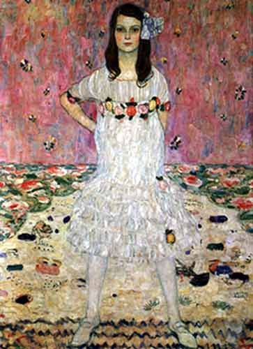 Gustave Klimt Portrait de Mada Primavesi reproduction-de-tableau