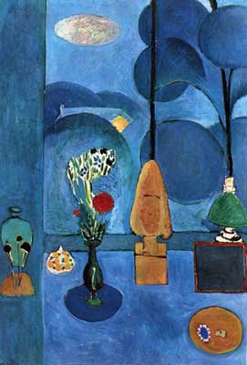 Henri Matisse La fenêtre bleue reproduction-de-tableau