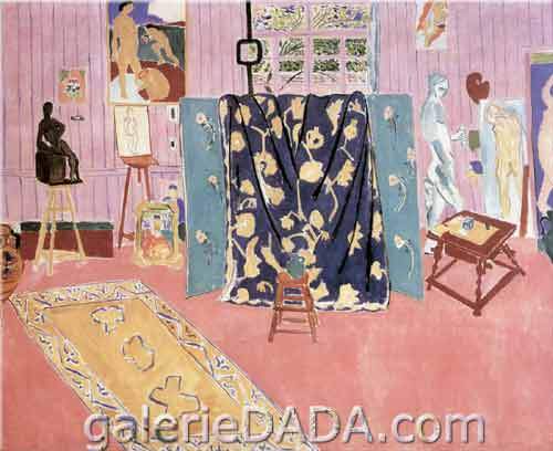 Henri Matisse Le Pink Studio reproduction-de-tableau