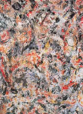 Jackson Pollock Le parfum reproduction-de-tableau