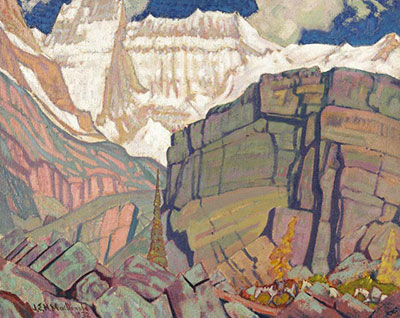 James E. H. MacDonald Mt. Lefroy reproduction-de-tableau