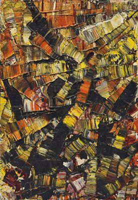 Jean-Paul Riopelle Sans titre, vers 1954-1955 reproduction-de-tableau