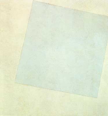 Kasimar Malevich Composition suprématiste blanc sur blanc reproduction-de-tableau