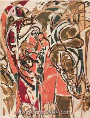Lee Krasner Cornucopie reproduction-de-tableau