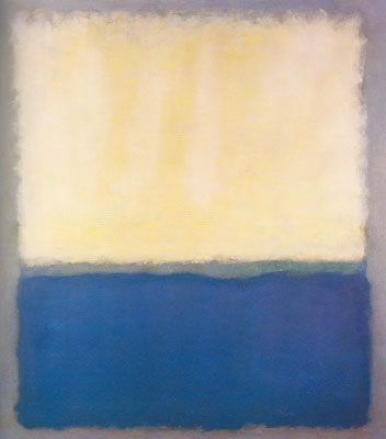 Mark Rothko Lumière, Terre et Bleu reproduction-de-tableau