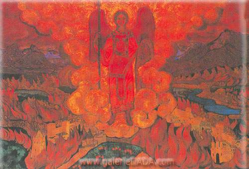 Nicholas Roerich  reproduction-de-tableau