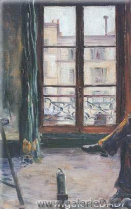 Paul Signac étude Monmartre: studio reproduction-de-tableau